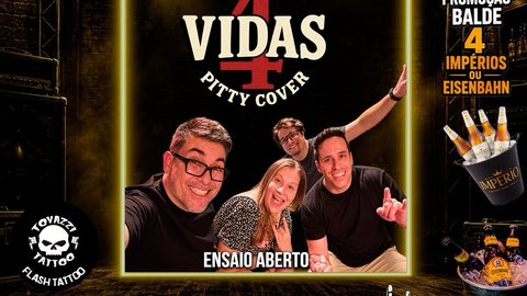 4 VIDAS - Pitty Cover no Boteco do Dino