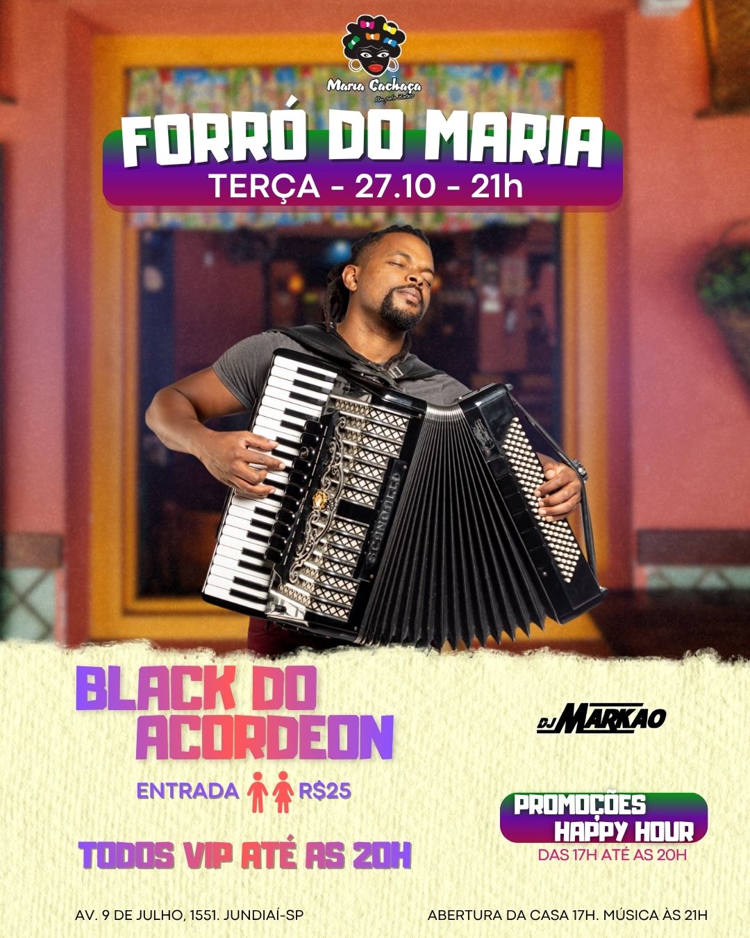 Forró do Maria com Black do Acordeon