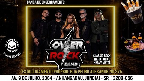 Sexta Rock no Dinossauros com Matheus Fachini e Over Rock Band