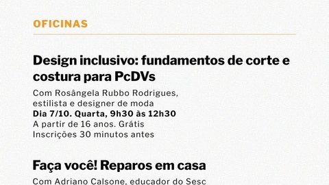 Design inclusivo: fundamentos de corte e costura para PcDs