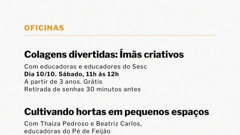 Colagens divertidas: Ímãs criativos
