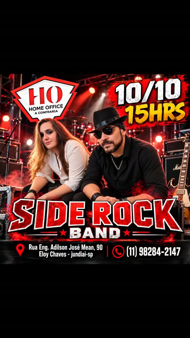 Show com Side Rock Band