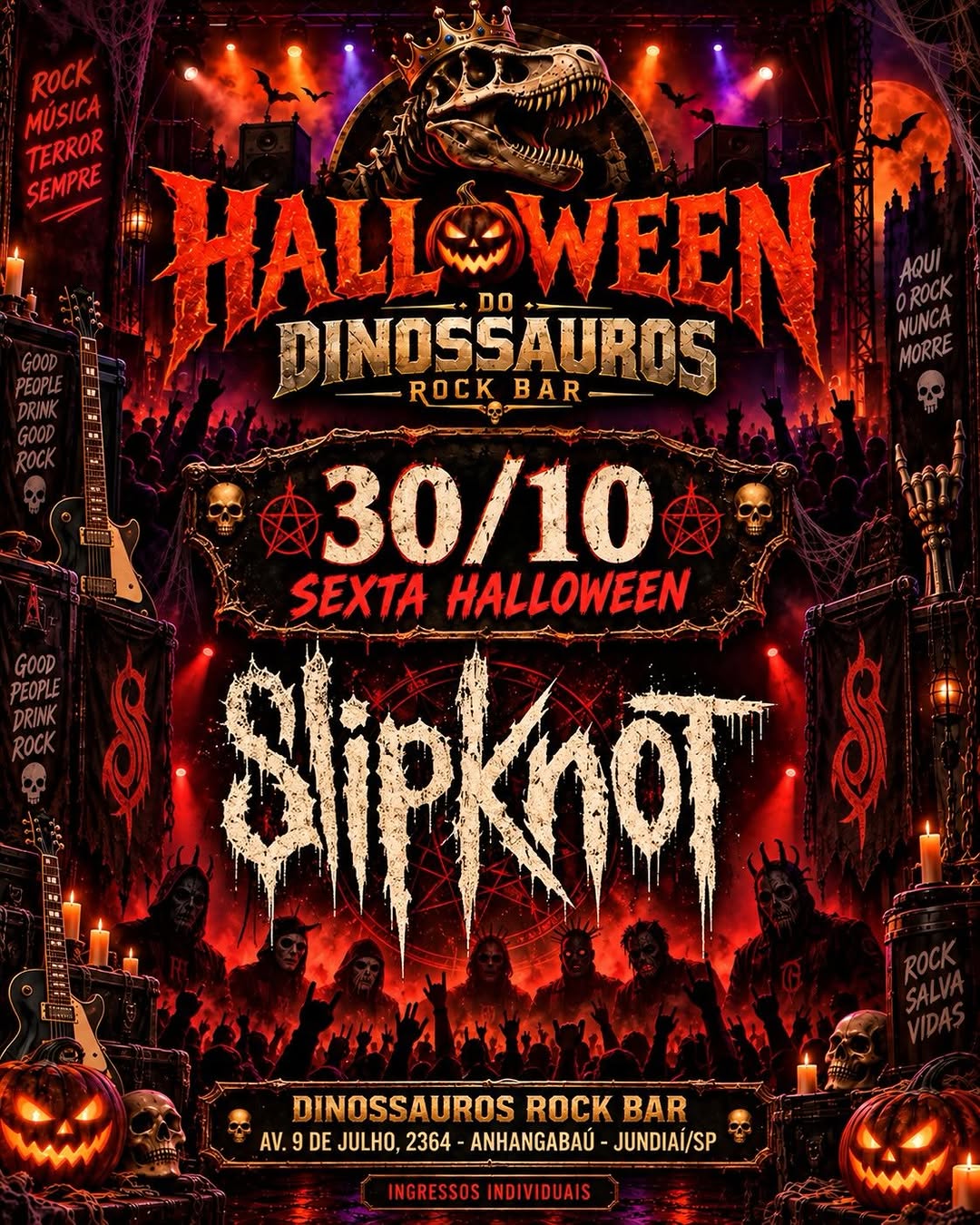 Halloween do Dinossauros - Sexta Halloween