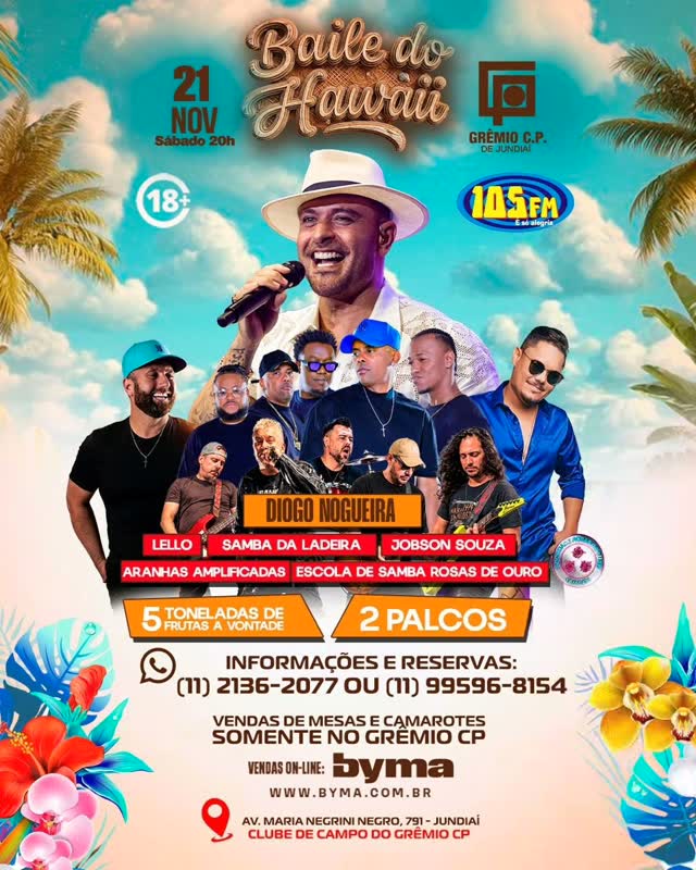 Baile do Hawaii 2026