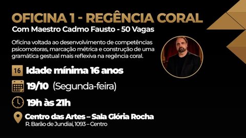 Oficina de Regência Coral