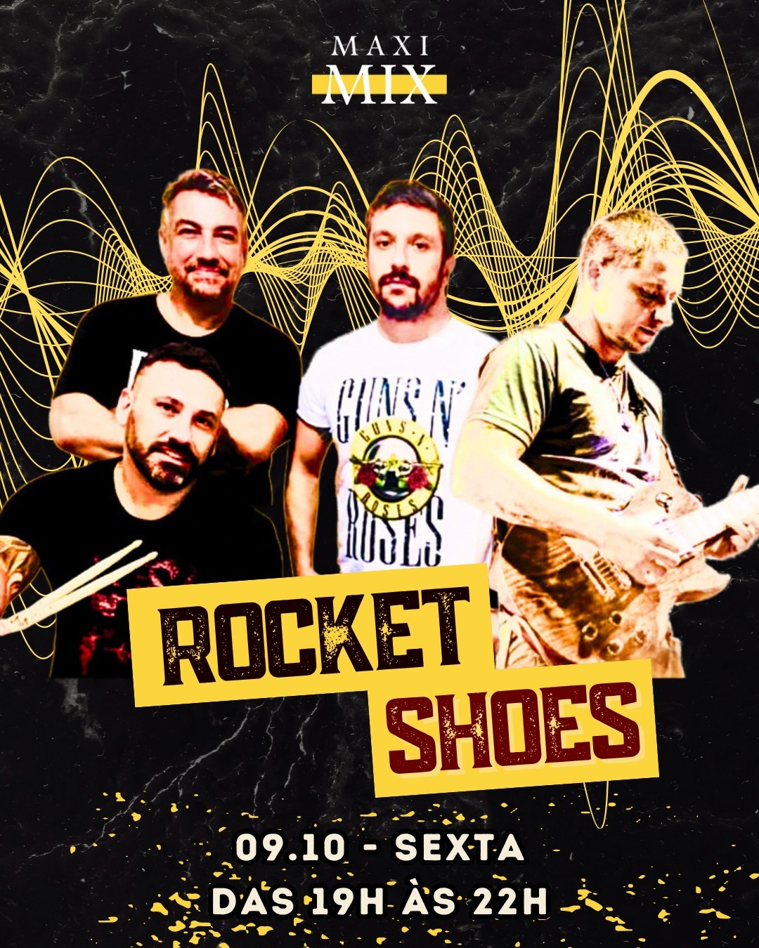Show ROCKET SHOES no Maxi Mix