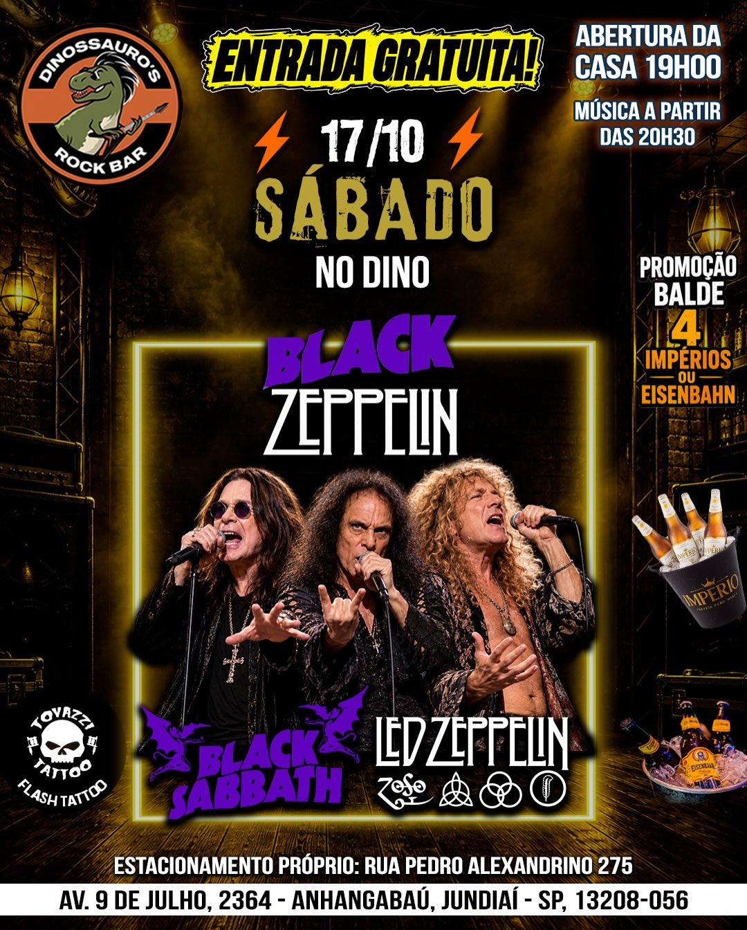 Black Sabbath + Led Zeppelin