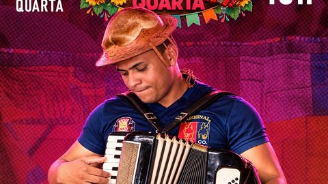 Forró de Quarta com Fabinho Sanfoneiro e Aulão com Prof. Bruno Macias