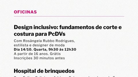 Design inclusivo: fundamentos de corte e costura para PcDVs