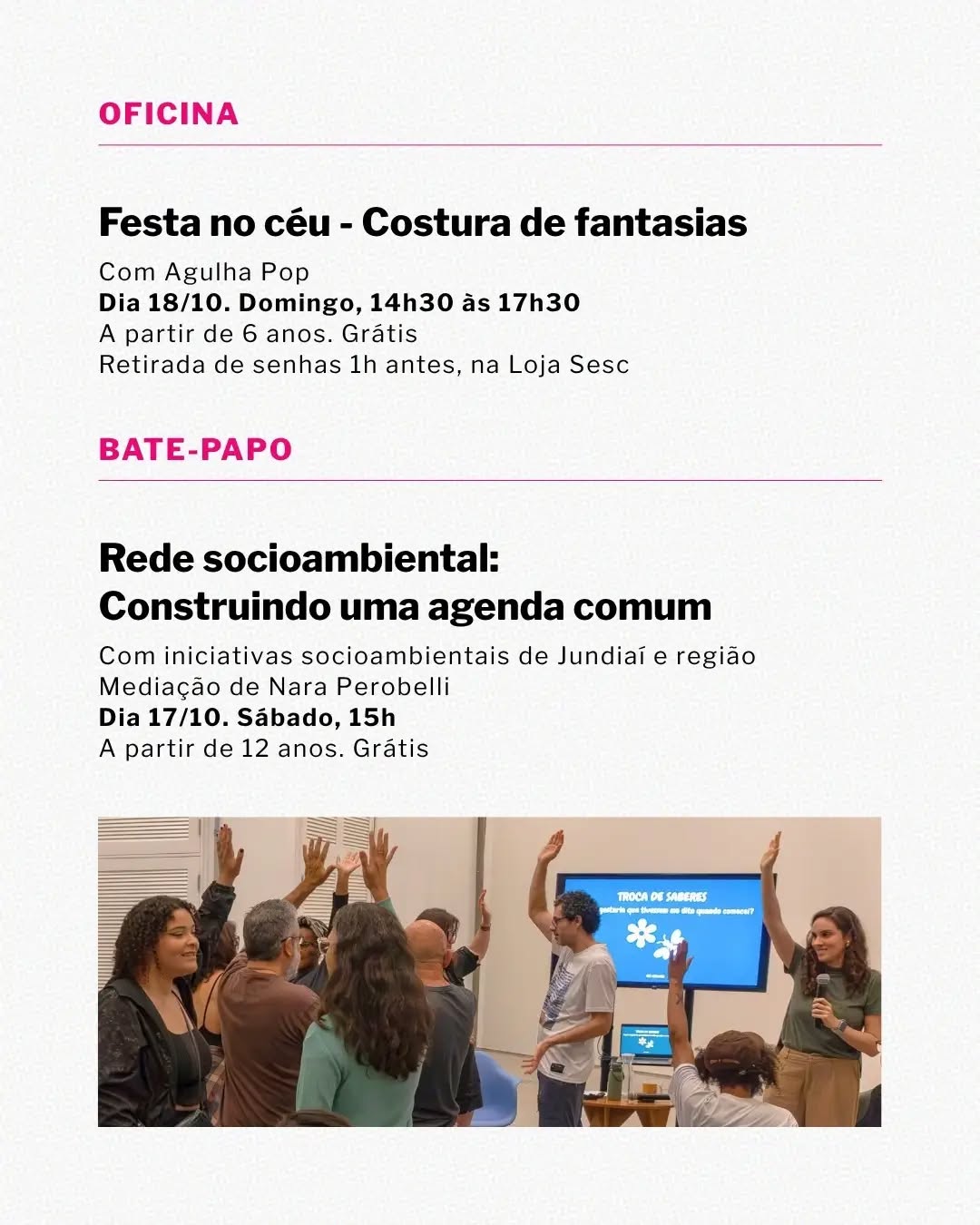 Festa no céu - Costura de fantasias