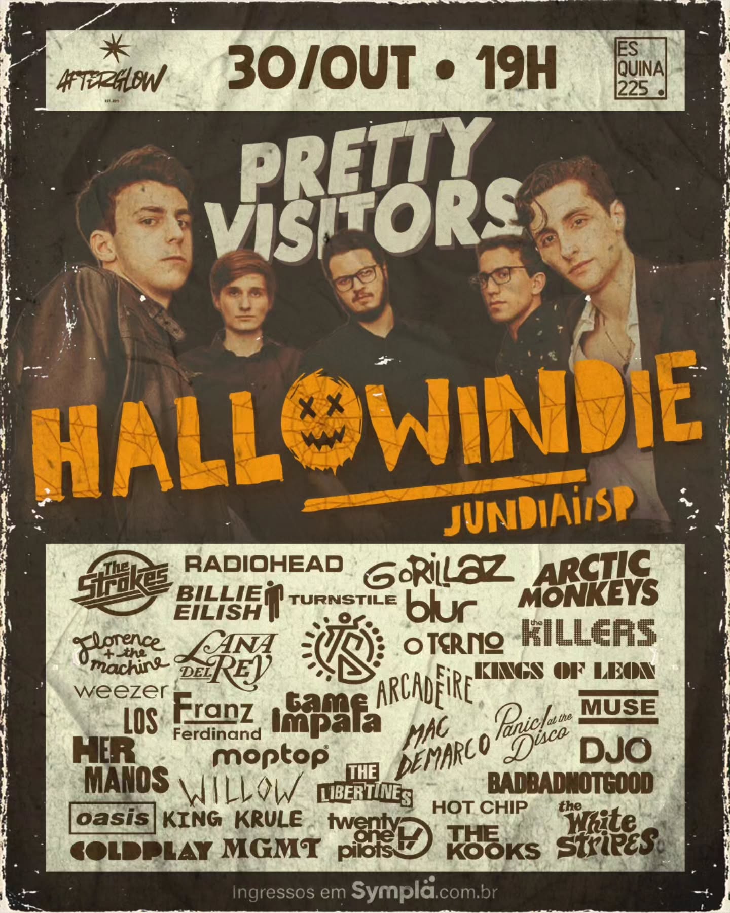 Hallowindie com Pretty Visitors (Cover Arctic Monkeys)