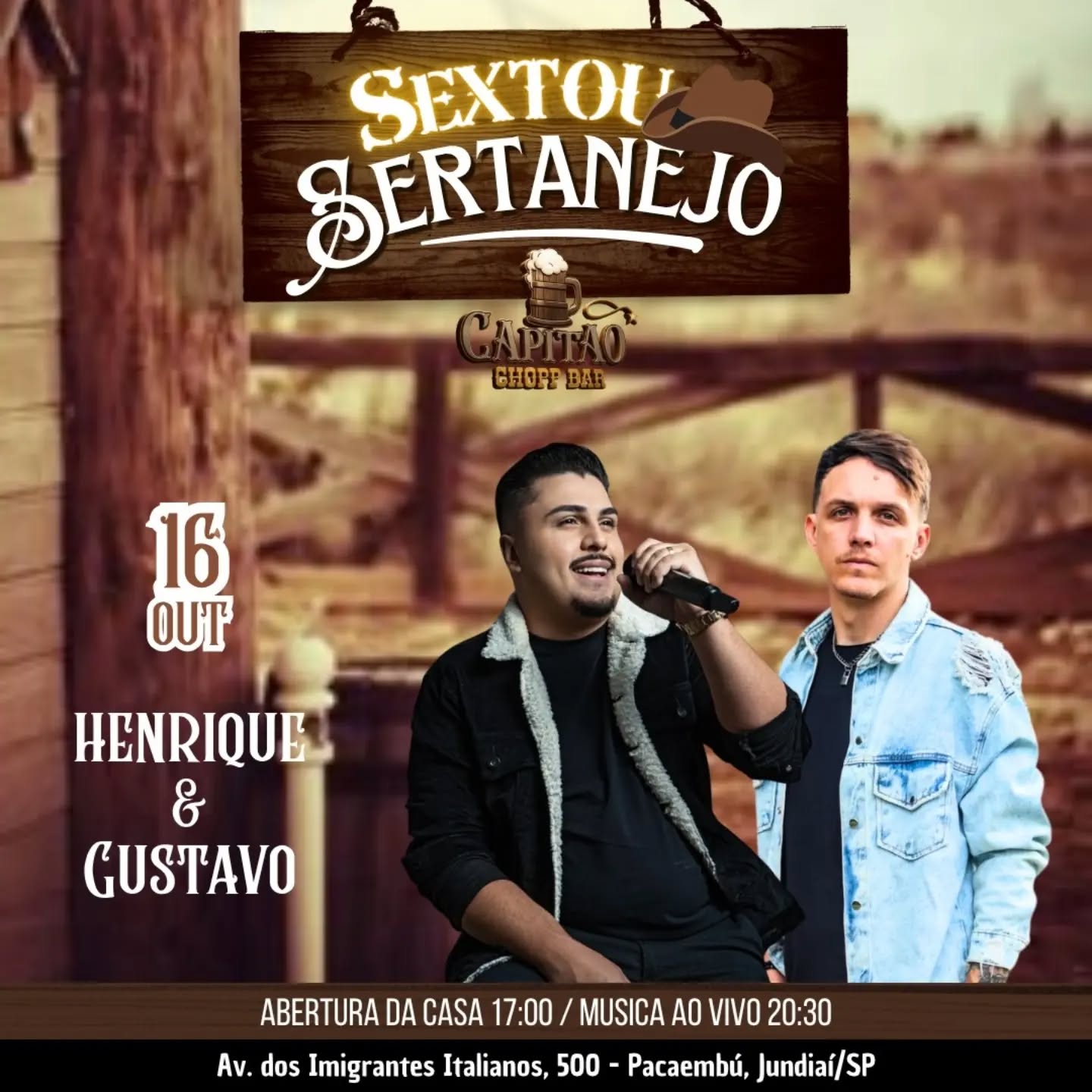 Sextou Sertanejo com Henrique & Gustavo