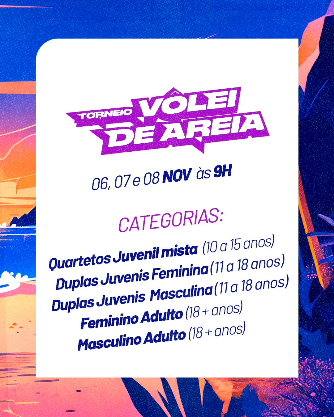 Torneio Vôlei de Areia