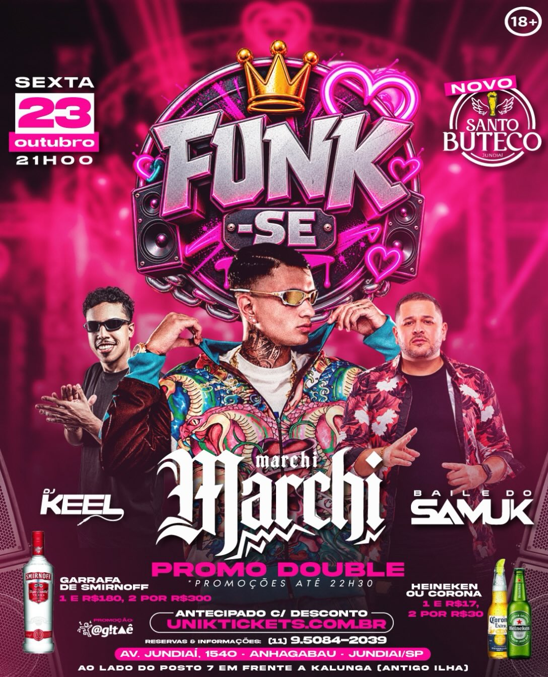 Funk-se com Marchi, DJ Samuk e DJ Keel