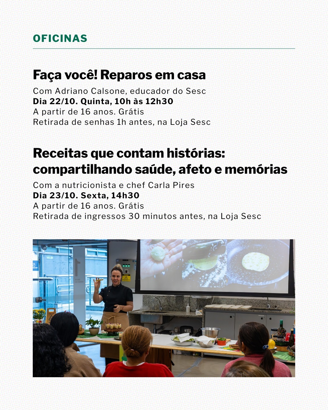 Receitas que contam histórias: compartilhando saúde, afeto e memórias