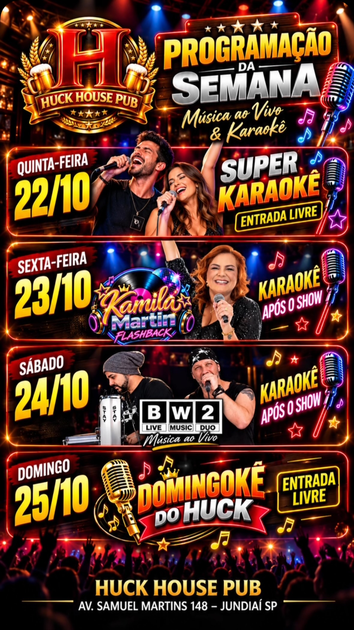 Kamila Martin Flashback + Karaokê