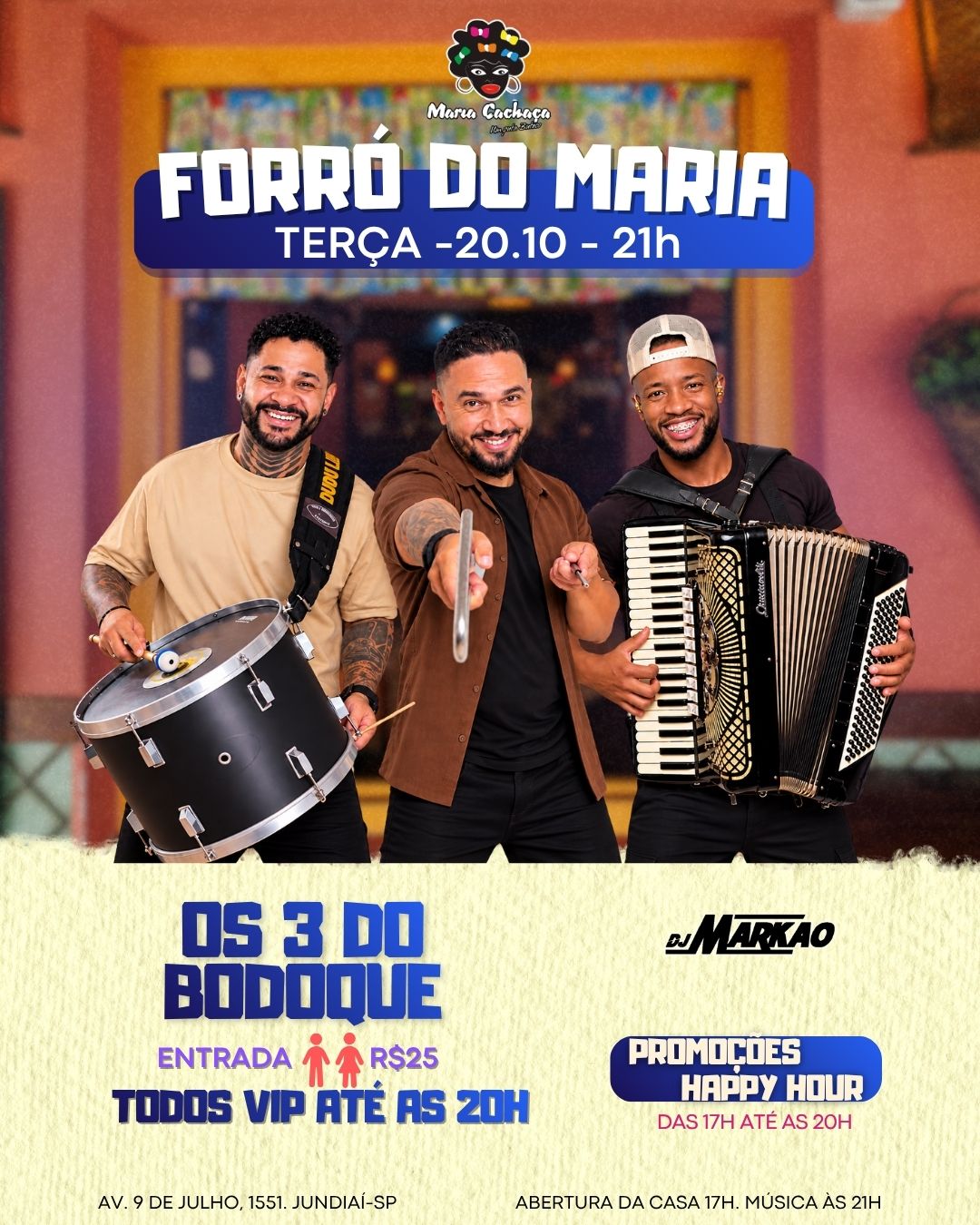 Forró do Maria com Os 3 do Bodoque