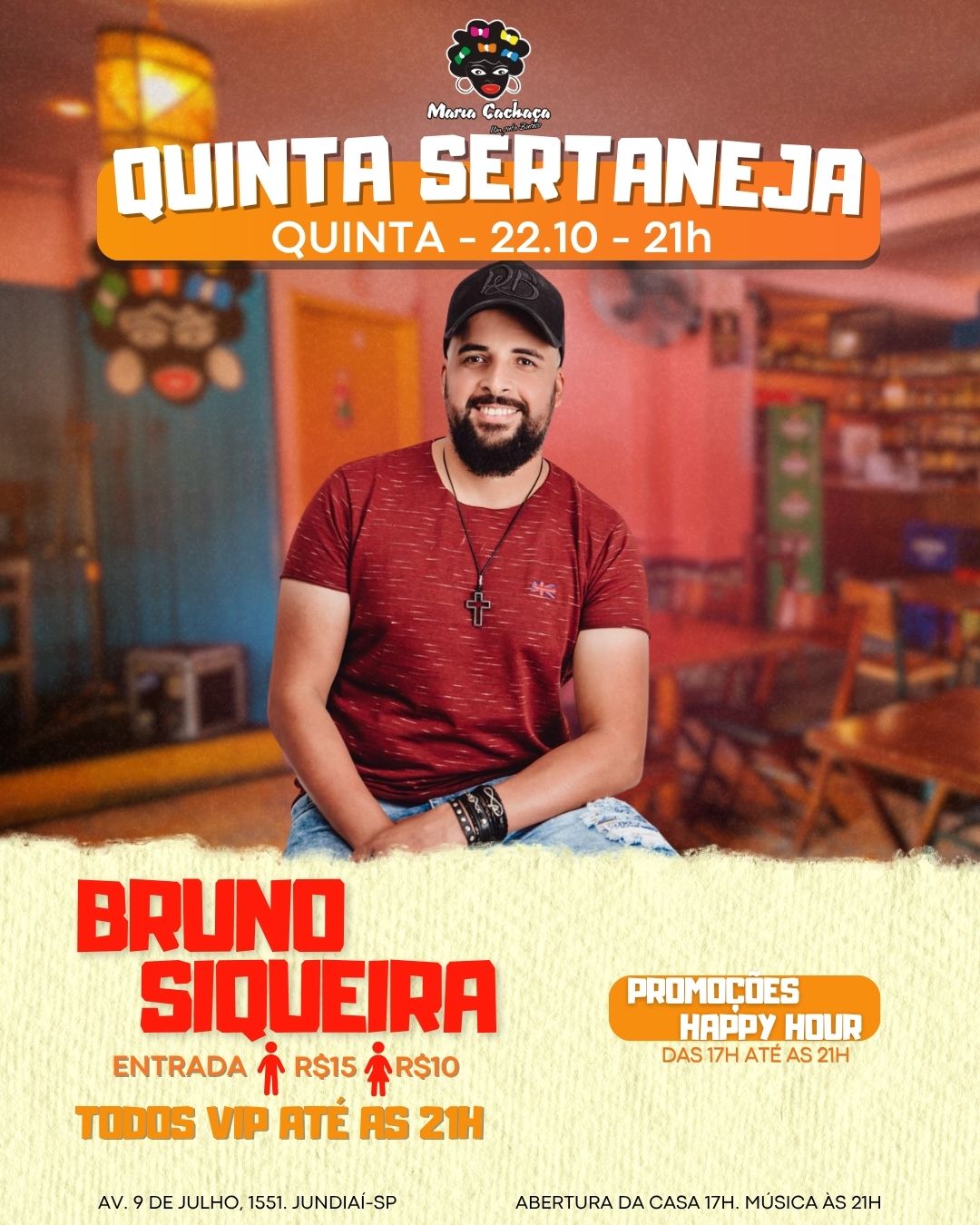 Quinta Sertaneja com Bruno Siqueira