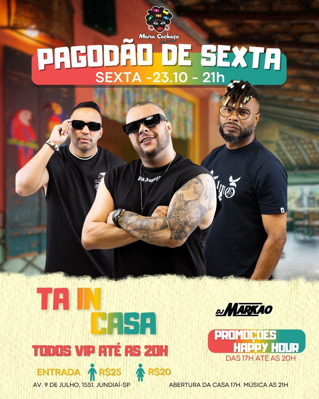 Pagodão de Sexta com Ta in Casa