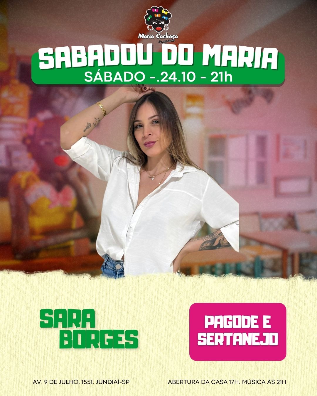 Sabaddou do Maria com Sara Borges