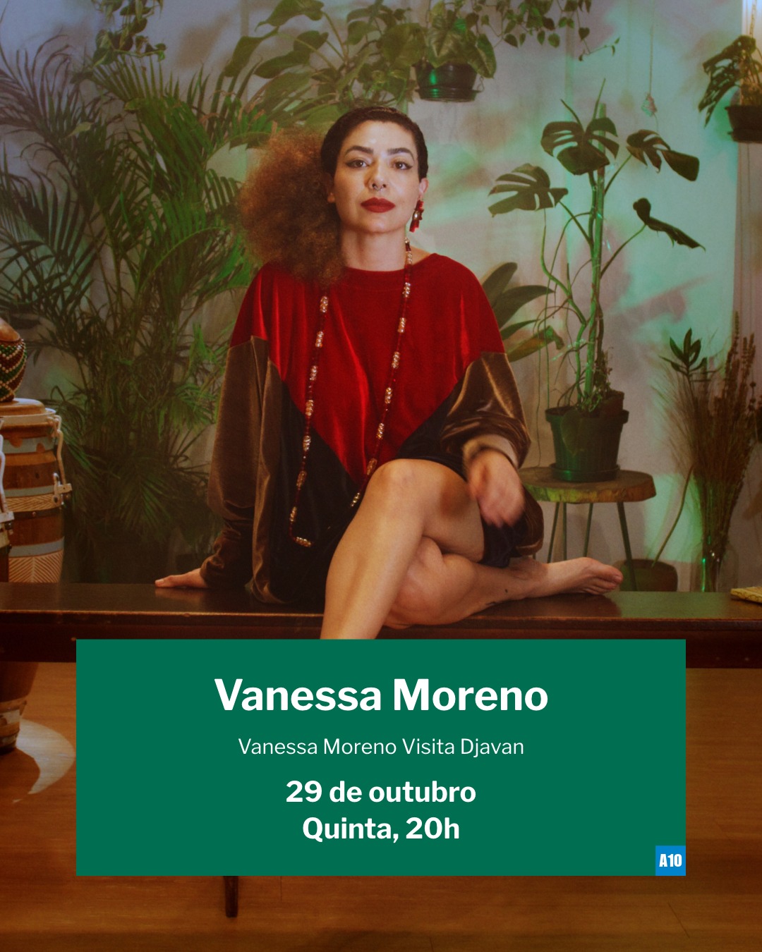 Vanessa Moreno Visita Djavan