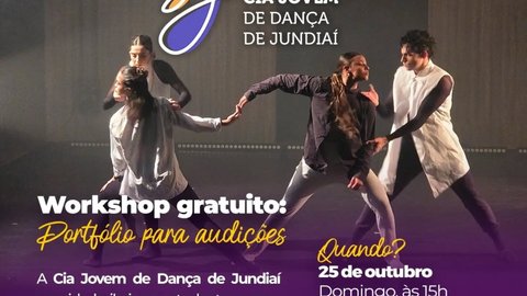 Workshop online gratuito: Como preparar e enviar seu material para audições de dança