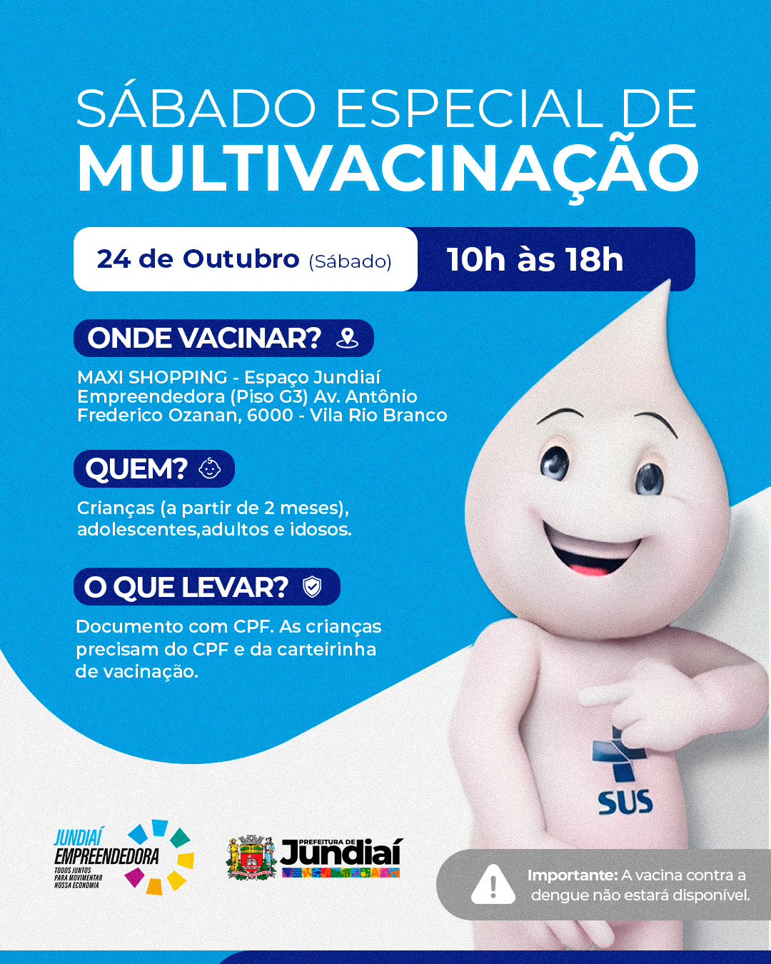 Sábado Especial de Multivacinação