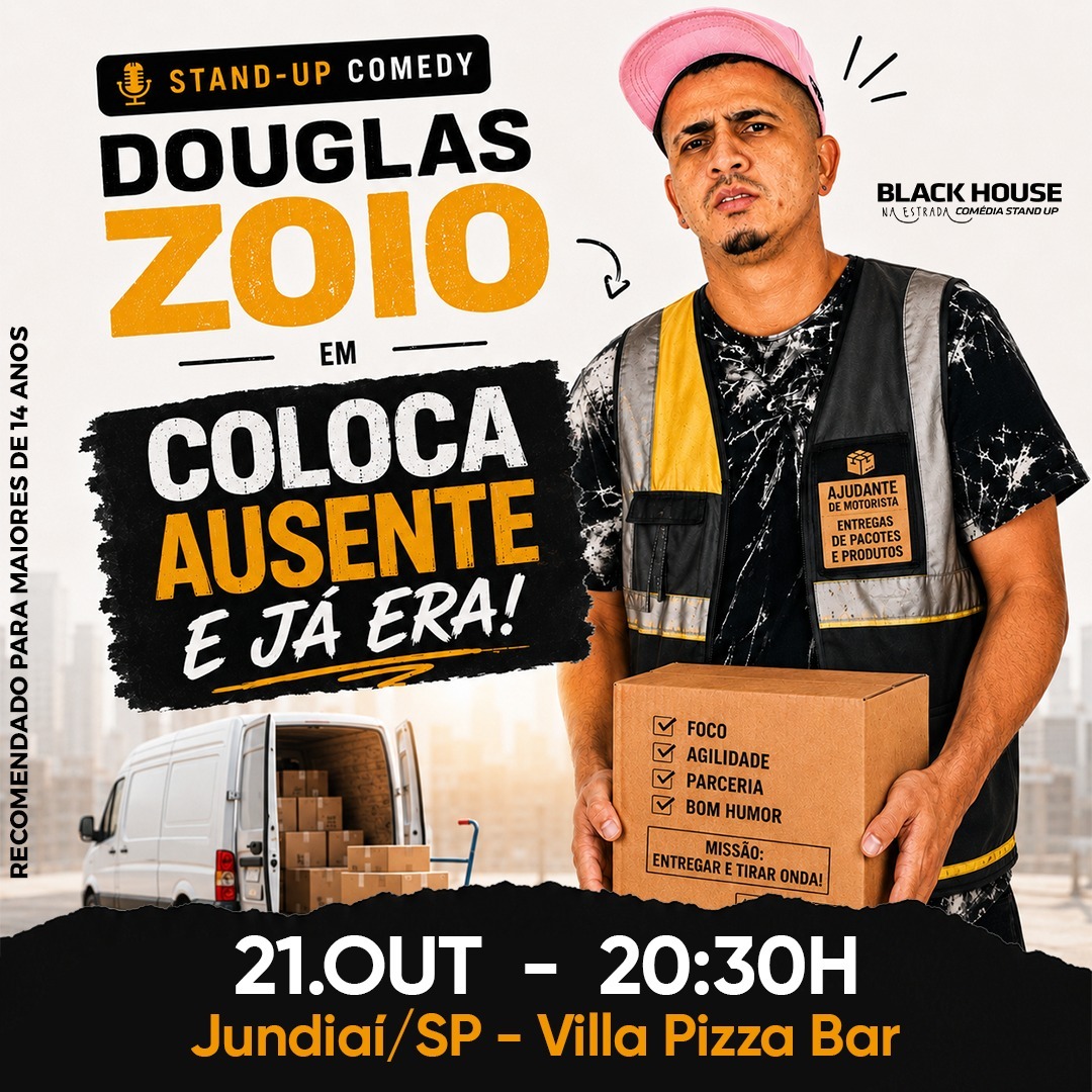 Douglas Zoio em "Coloca Ausente e Já Era!"