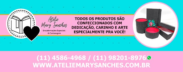 Ateliê Mary Sanches - Encadernações Especiais & Cartonagem