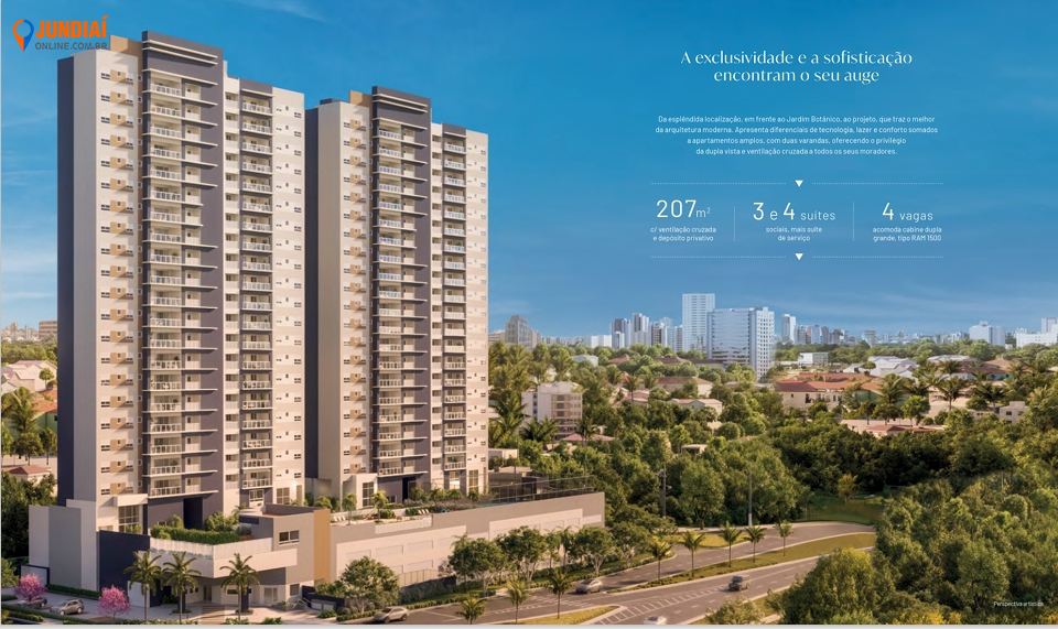 Apartamento em Jd. Botânico, Jundiaí - EPIC JUNDIAI