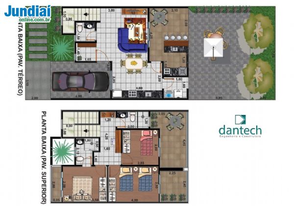 Sobrado Planejado direto pela Dantech