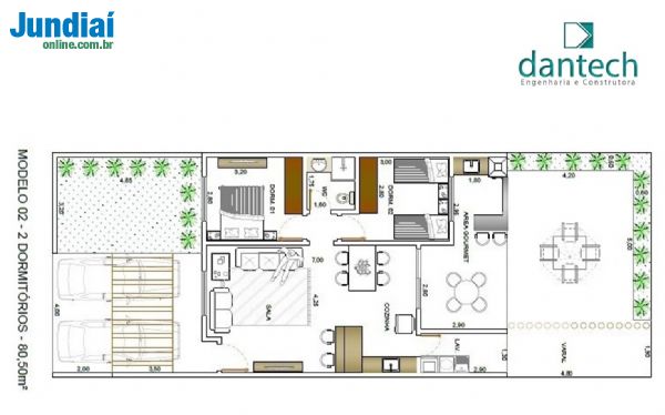 Casa Trrea Planejada em Jundia