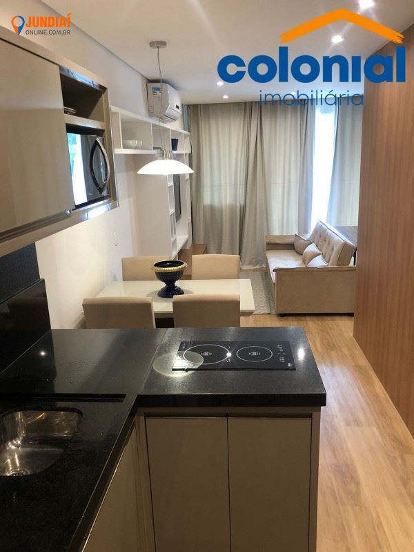 LINDO FLAT COM ACABAMENTO MODERNO MOBILIADO E EQUIPADO NO LINEA.