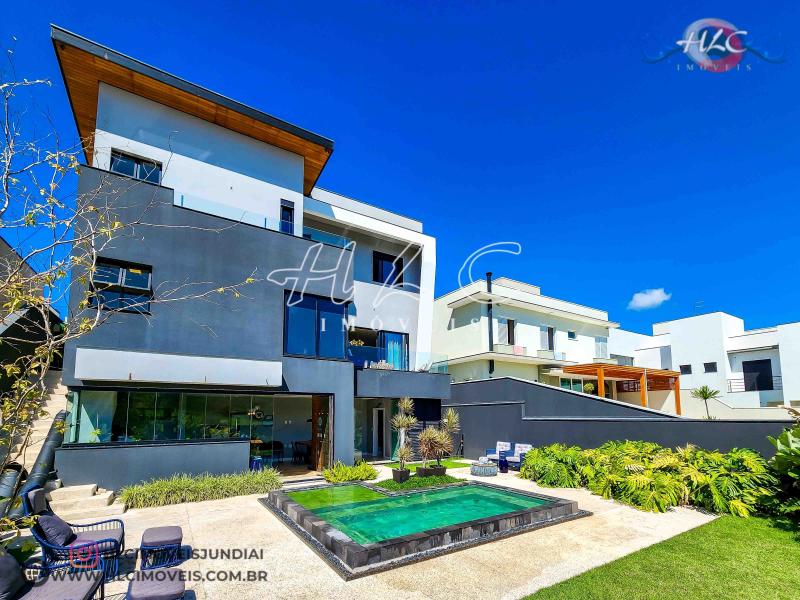 Casa em SANTA ISABEL, LOUVEIRA - OPORTUNIDADE - A Casa mais linda à venda no Condomínio Reserva Santa Isabel - Louveira/SP com 4 suítes e a vista mais linda do condomínio