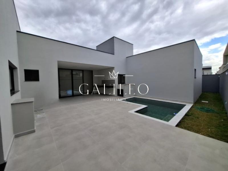 Condominio em RESIDENCIAL PECAN, ITUPEVA - CASA NOVA TÉRREA EM ALTO PADRÃO COM 03 SUÍTES, CLOSET, CHURRASQUEIRA E PISCINA- RESIDENCIAL PECAN EM ITUPEVA