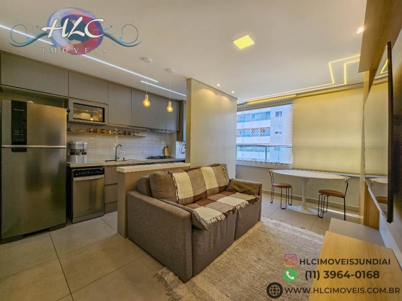 Apartamento em PONTE DE SÃO JOÃO, JUNDIAÍ - Venda - Condomínio La Vite Toscana - Mobiliado, Acabamento Alto Padrão - 2 dormitórios 1 Vaga de Garagem, Lazer Completo - Foto 1