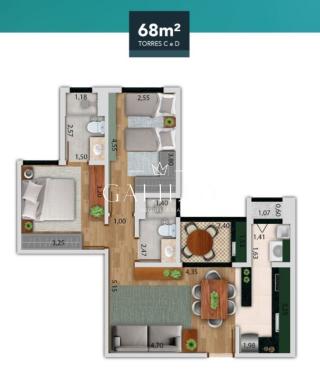 Apartamento em ENGORDADOURO, Jundiaí - Foto 22