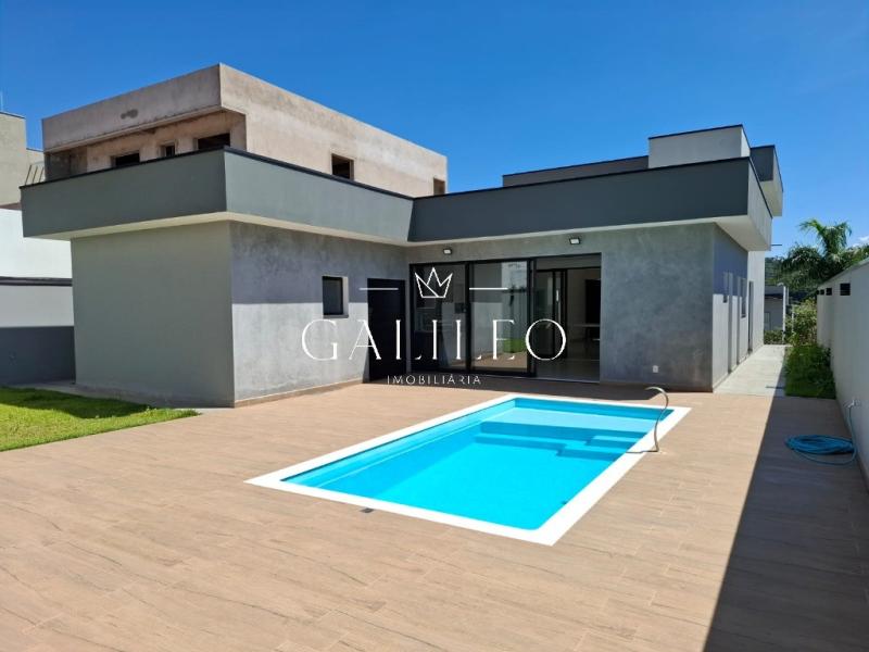 Condomínio em Bairro Soares, Jarinu - Casa de Alto Padrão com 3 Dormitórios, Suíte, Piscina e Churrasqueira em Condomínio de Jarinu-SP no Bairro Soares - Foto 1