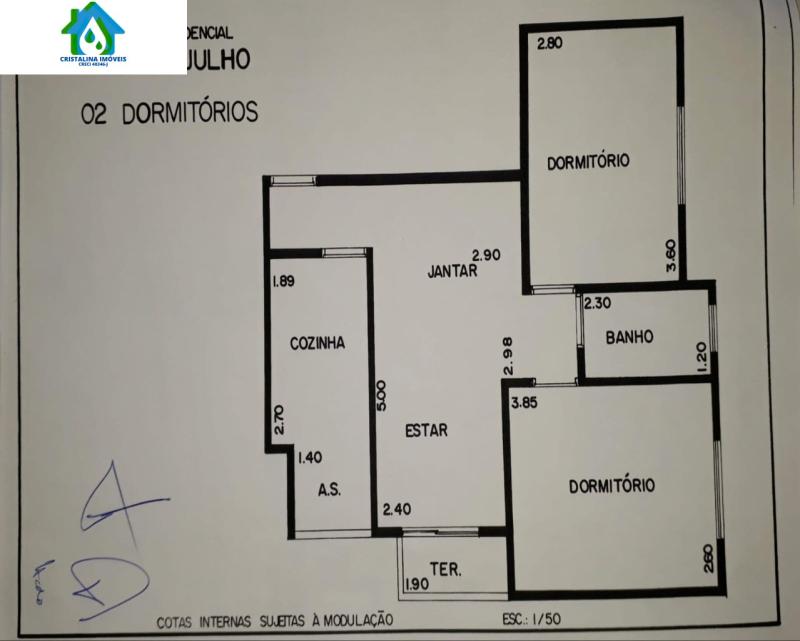 Apartamento em ANHANGABAÚ, JUNDIAÍ - Comprar apartamento 2 dormitórios Anhangabaú Jundiaí SP ao lado da rodoviária - Foto 1