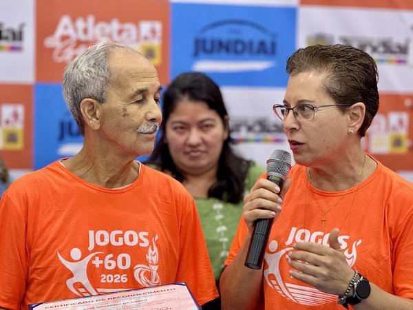 Abertura dos Jogos +60 reúne centenas de atletas e celebra o esporte, a saúde e a convivência
