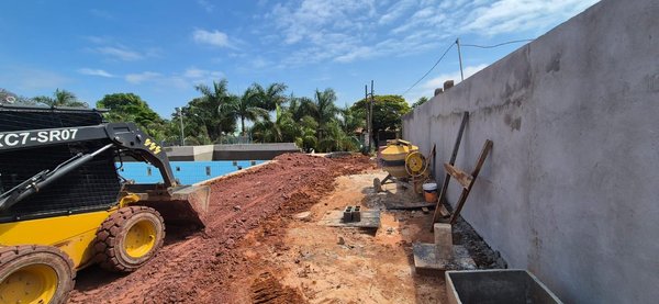 Nova piscina adaptada do Bolão entra na reta final das obras