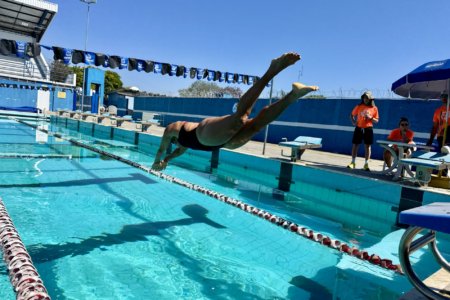 Nova piscina adaptada do Bolão entra na reta final das obras