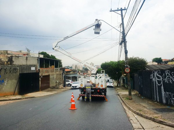 Jardim Tamoio e região recebem 382 novas luminárias de LED