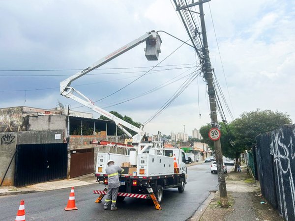 Jardim Tamoio e região recebem 382 novas luminárias de LED