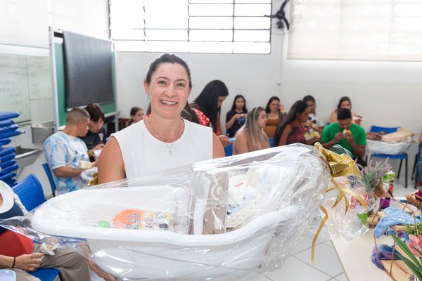 De primeira ou segunda viagem, gestantes recebem acolhimento e carinho em mais uma edição do ‘Colo de Mãe’, no bairro Agapeama