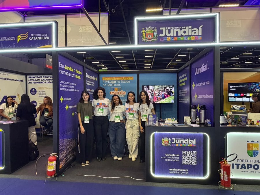 Jundiaí ganha destaque na Feira do Empreendedor do Sebrae com projeto premiado de sustentabilidade na Educação
