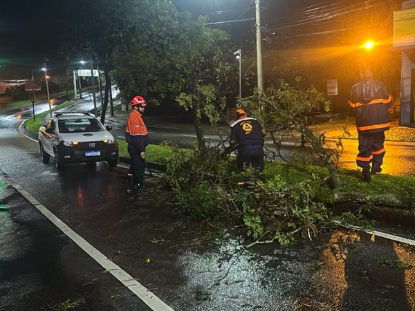 Jundiaí registra 80 mm de chuva em 12 horas; força-tarefa atua em várias frentes