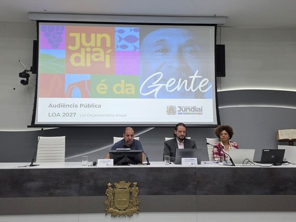 Câmara de Jundiaí debate Orçamento de R$ 4,74 bilhões para 2027 em Audiência Pública