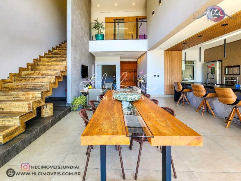 Casa em JARDIM NOVO MUNDO, JUNDIAÍ - Casa à Venda no Condomínio Brisas de Jundiaí, Simplesmente Magnífica - A Melhor Opção do Condomínio - Foto 2