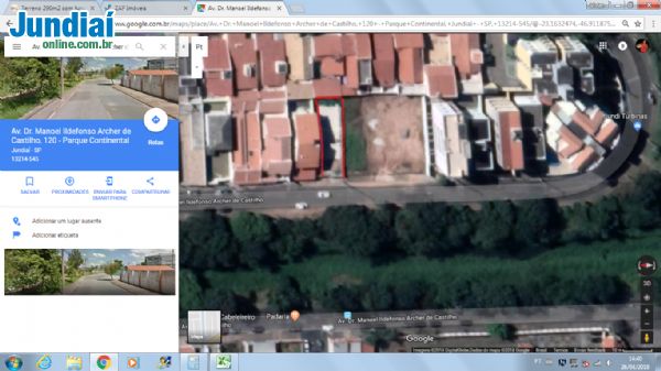 Terreno em Pq. da Represa, Jundiaí - Terreno com fundação e contra-piso - Foto 1